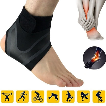 Ankle Support Brace – Compression Sleeve Sports Sprain Recovery