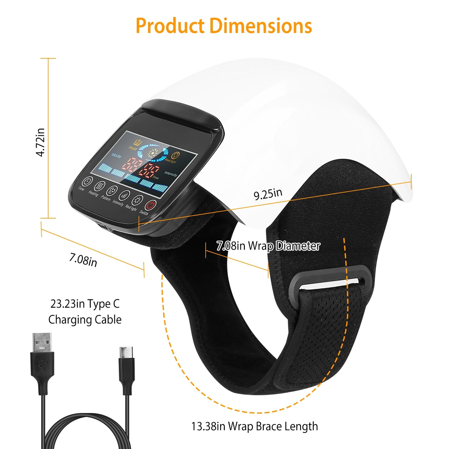 Electric Knee Massager – Infrared Heat Air Pressure Therapy
