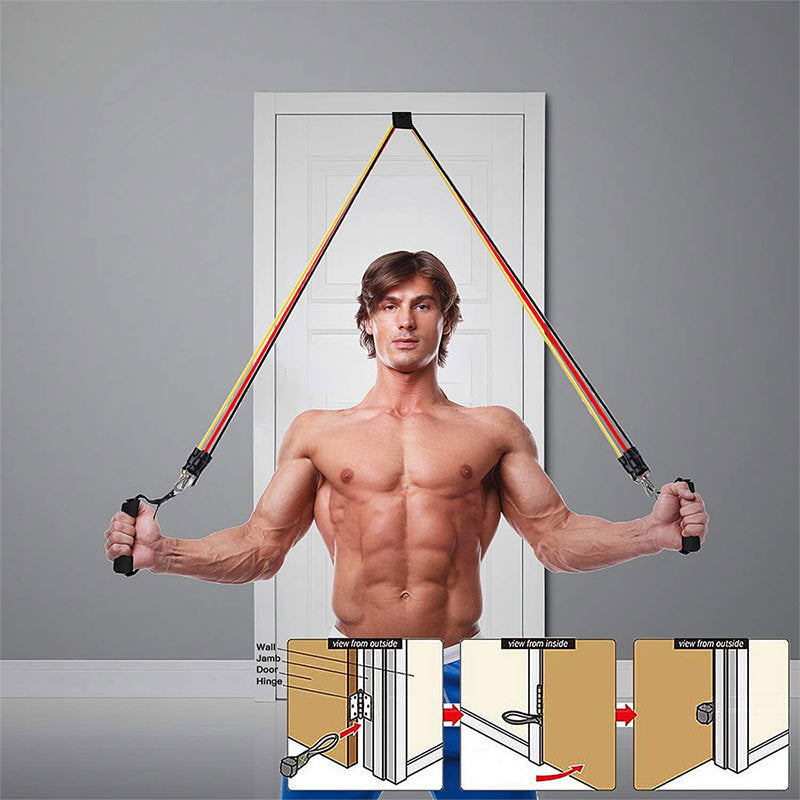 Resistance Bands Set – Elastic Pull Rope Full Body Training