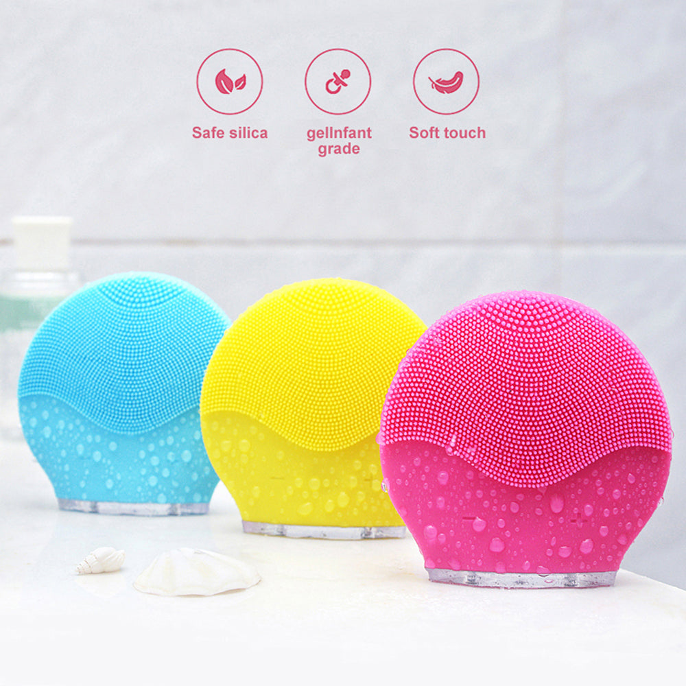 Silicone Electric Face Cleanser – Sonic Vibration Deep Pore