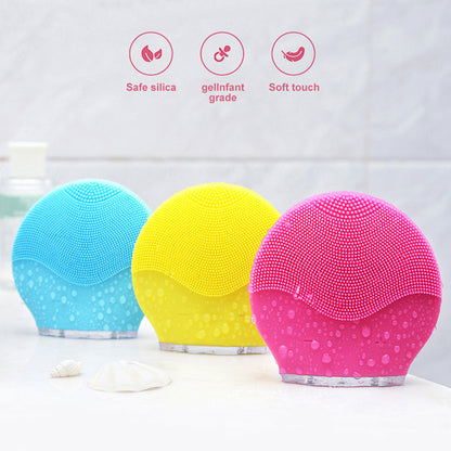 Silicone Electric Face Cleanser – Sonic Vibration Deep Pore