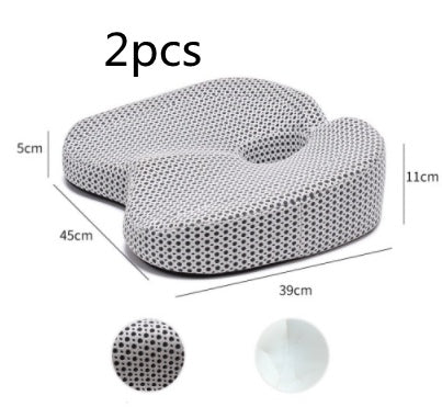 Memory Foam Car Seat Cushion – Slow Rebound Tailbone Relief