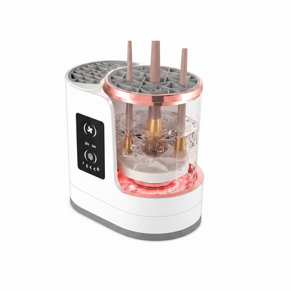 Electric Makeup Brush Cleaner – 4-in-1 UV Sterilizer Machine