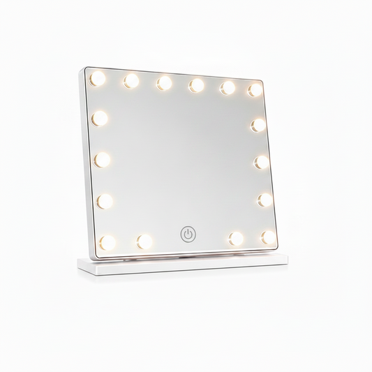 LED Vanity Mirror with 15 Bulbs – Studio Makeup Lighting