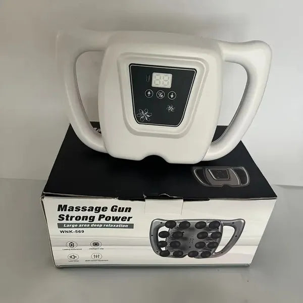 Fascia Massage Gun – 16 Heads Full Body Deep Tissue Relief