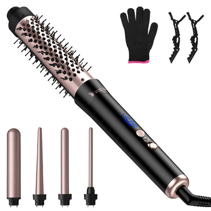 5-in-1 Curling Wand Set – 5 Barrels All Hair Types