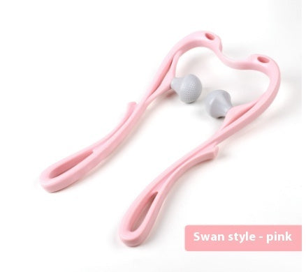 Cervical Neck Massager – 6-Roller Manual Trigger Point Relief
