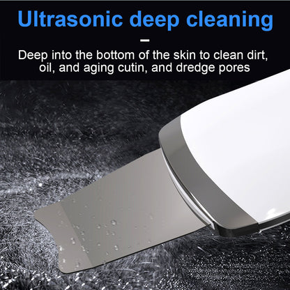 Ultrasonic Skin Scrubber – Electric Blackhead Remover Spatula