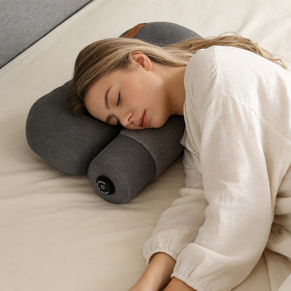 USB Heated Neck Pillow – Memory Foam Cervical Pain Relief