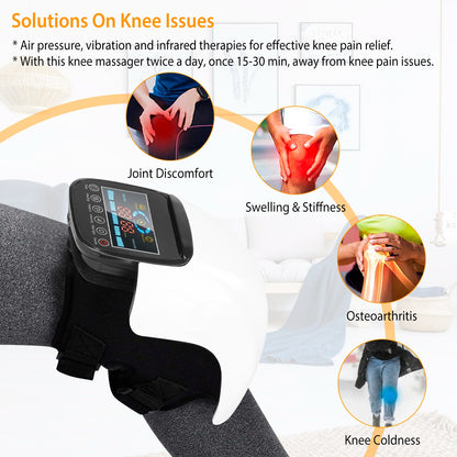Electric Knee Massager – Infrared Heat Air Pressure Therapy