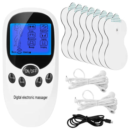 TENS EMS Muscle Stimulator – Dual Channel Pain Relief Device