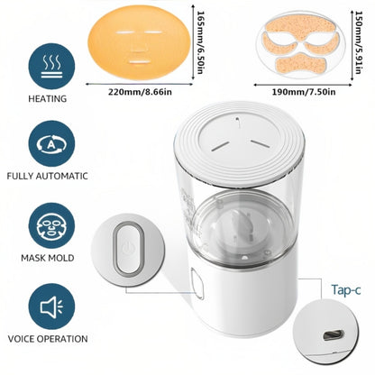 LED Face Mask Rechargeable – Mini Red Light Anti-Aging Therapy