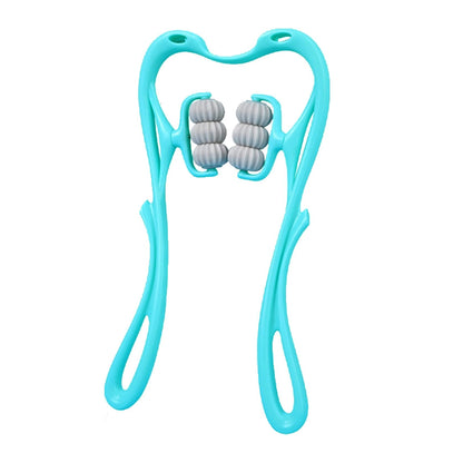 Neck Roller Massager – 360° 6-Ball Manual Trigger Point