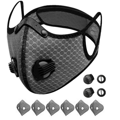 Sports Face Mask – Active Carbon Anti-Dust Cycling Running