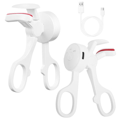 Heated Eyelash Curler – USB Rechargeable Anti-Burn 2-Pack